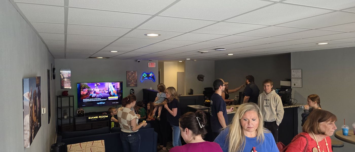 TownLink community event inside the office