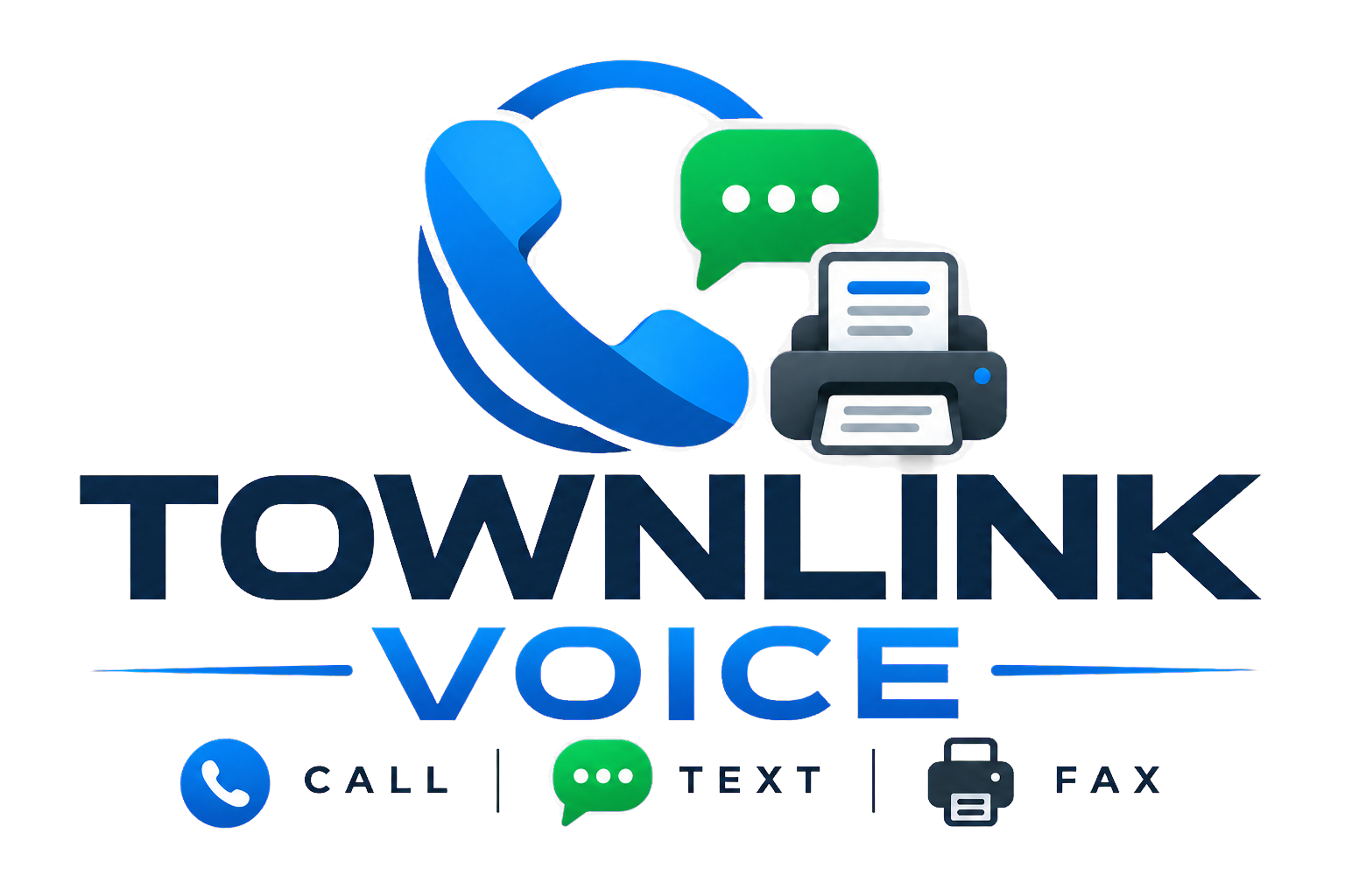 TownLink Voice calling, text, and fax services